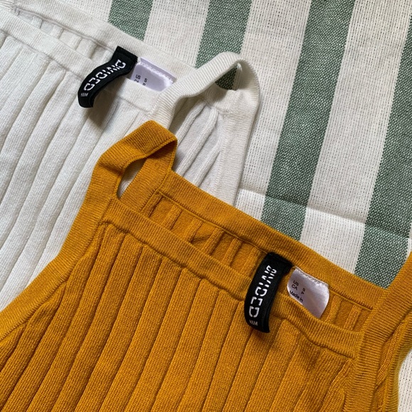 H&M Tops - ❗️H&M ribbed tank tops (x2)